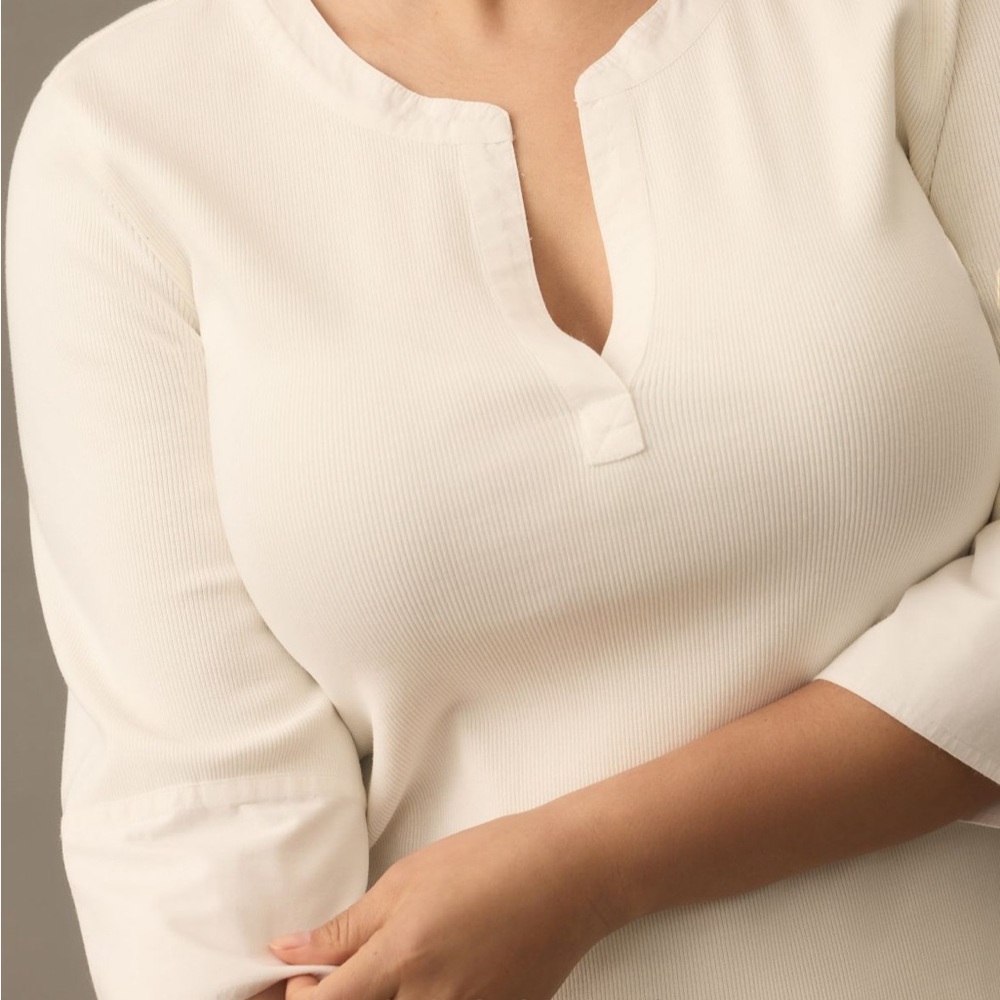 MAEVE CUFFED POPOVER TOP